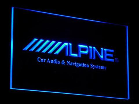 Alpine Car Audio and Navigation Systems LED Neon Sign